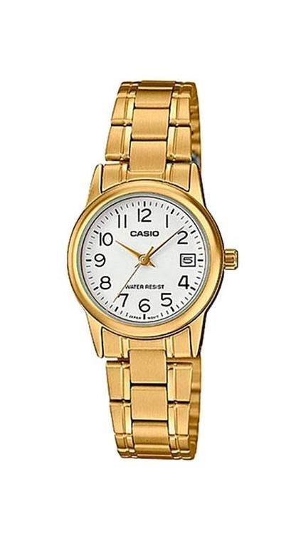 Женские часы Casio Casio Collection LTP-V002G-7B2, механизм кварцевый, циферблат , браслет браслет сталь + pvd — Изображение 1