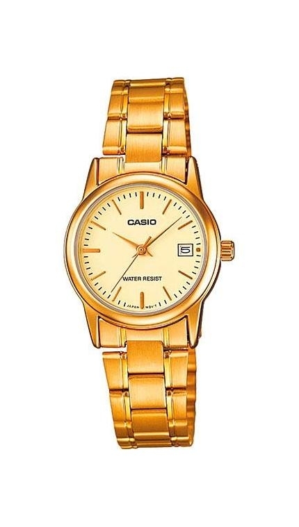 Женские часы Casio Casio Collection LTP-V002G-9A, механизм кварцевый, циферблат , браслет браслет сталь + pvd — Изображение 1