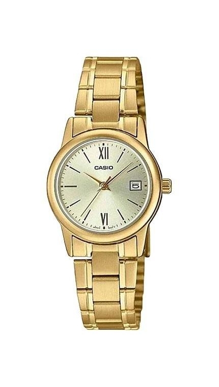 Женские часы Casio Casio Collection LTP-V002G-9B3, механизм кварцевый, циферблат , браслет браслет сталь + pvd — Изображение 1