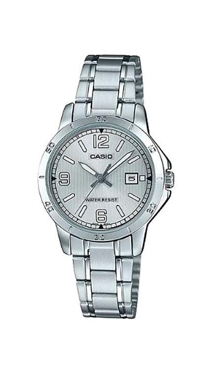 Женские часы Casio Casio Collection LTP-V004D-7B2, механизм кварцевый, циферблат , браслет сталь — Изображение 1