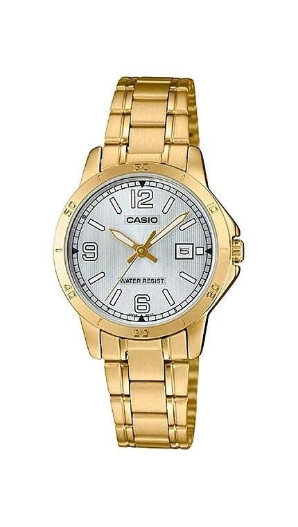 Женские часы Casio Casio Collection LTP-V004G-7B2, механизм кварцевый, циферблат , браслет браслет сталь + pvd — Изображение 1