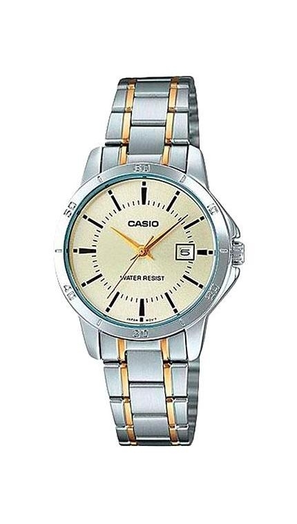 Женские часы Casio Casio Collection LTP-V004SG-9A, механизм кварцевый, циферблат , браслет сталь + pvd — Изображение 1