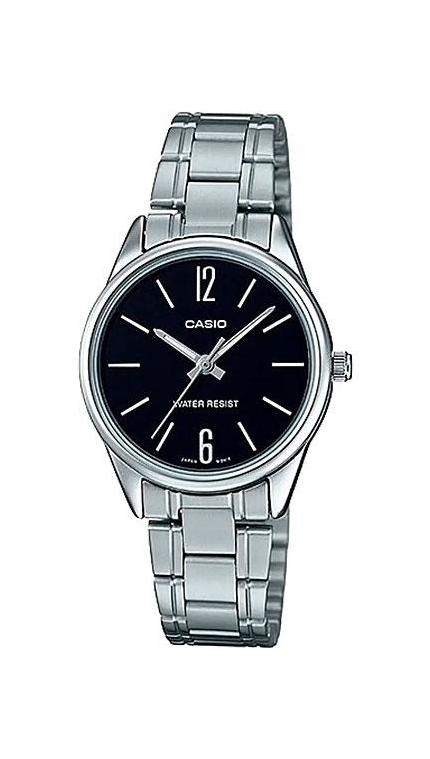 Женские часы Casio Casio Collection LTP-V005D-1B, механизм кварцевый, циферблат , браслет сталь — Изображение 1