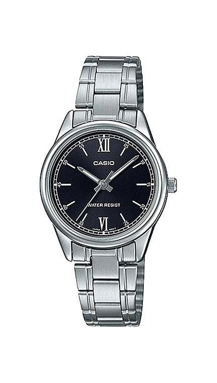Женские часы Casio Casio Collection LTP-V005D-1B2, механизм кварцевый, циферблат , браслет стальной браслет — Изображение 1