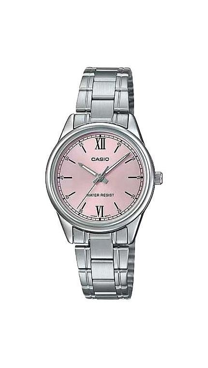 Женские часы Casio Casio Collection LTP-V005D-4B2, механизм кварцевый, циферблат , браслет стальной браслет — Изображение 1
