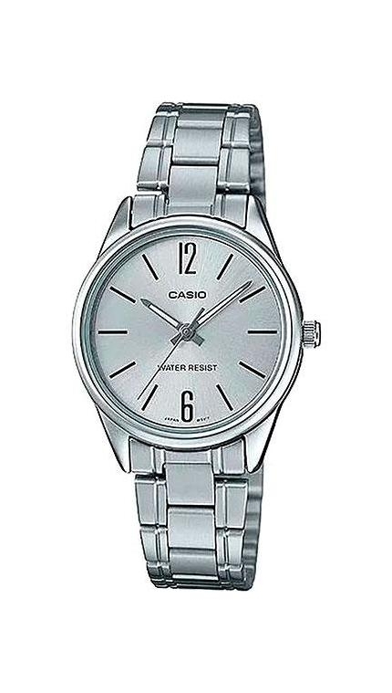 Женские часы Casio Casio Collection LTP-V005D-7B, механизм кварцевый, циферблат , браслет сталь — Изображение 1