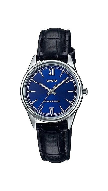 Женские часы Casio Casio Collection LTP-V005L-2B, механизм кварцевый, циферблат , браслет кожа — Изображение 1