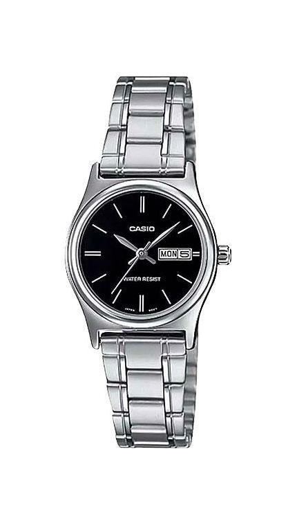Женские часы Casio Casio Collection LTP-V006D-1B2, механизм кварцевый, циферблат , браслет стальной браслет — Изображение 1