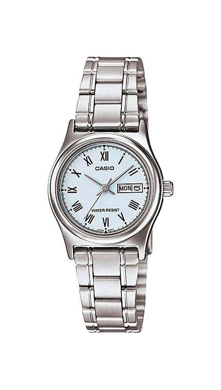 Женские часы Casio Casio Collection LTP-V006D-2B, механизм кварцевый, циферблат , браслет стальной браслет — Изображение 1