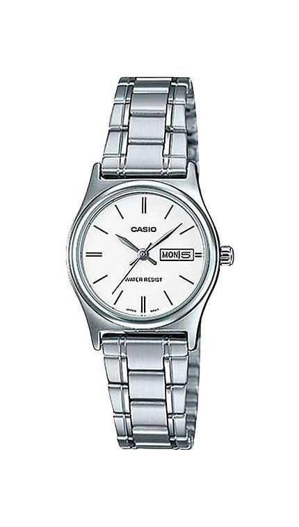 Женские часы Casio Casio Collection LTP-V006D-7B2, механизм кварцевый, циферблат , браслет стальной браслет — Изображение 1