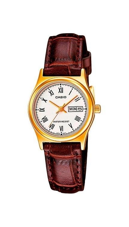 Женские часы Casio Casio Collection LTP-V006GL-7B, механизм кварцевый, циферблат , браслет кожа — Изображение 1