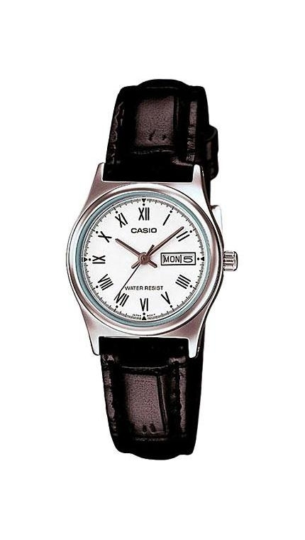 Женские часы Casio Casio Collection LTP-V006L-7B, механизм кварцевый, циферблат , браслет кожа — Изображение 1
