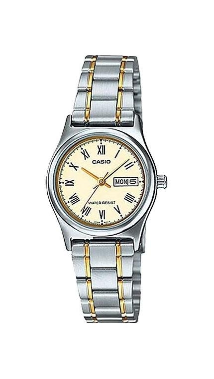 Женские часы Casio Casio Collection LTP-V006SG-9B, механизм кварцевый, циферблат , браслет браслет сталь + pvd — Изображение 1