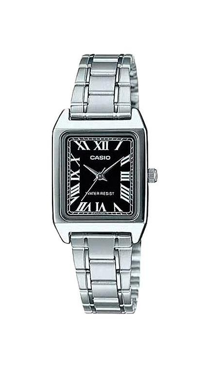 Женские часы Casio Casio Collection LTP-V007D-1B, механизм кварцевый, циферблат , браслет стальной браслет — Изображение 1