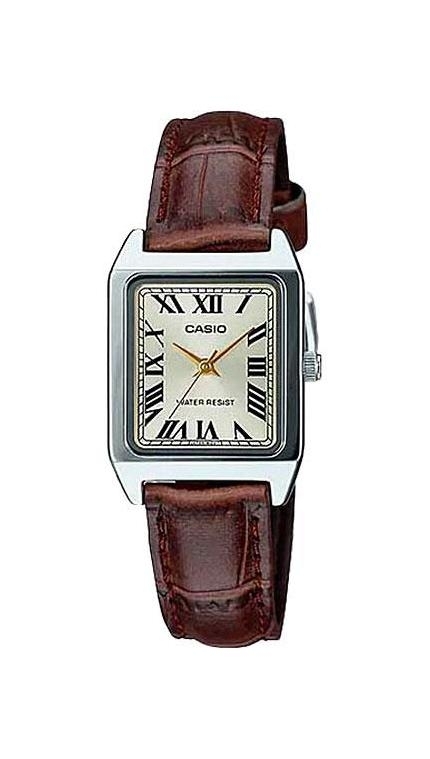 Женские часы Casio Casio Collection LTP-V007L-9B, механизм кварцевый, циферблат , браслет кожа — Изображение 1