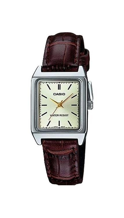 Женские часы Casio Casio Collection LTP-V007L-9E, механизм кварцевый, циферблат , браслет кожа — Изображение 1