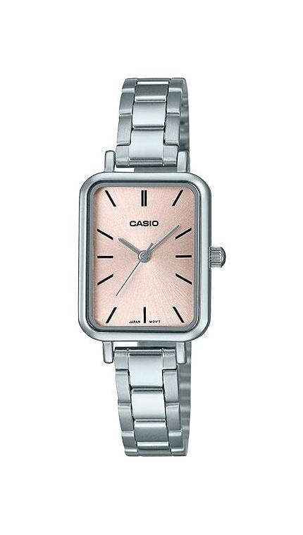 Женские часы Casio Casio Collection LTP-V009D-4E, механизм кварцевый, циферблат , браслет стальной браслет — Изображение 1