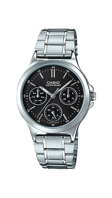 Женские часы Casio Casio Collection LTP-V300D-1A, механизм кварцевый, циферблат , браслет сталь — Изображение 1