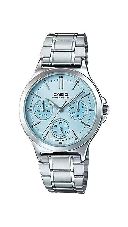 Женские часы Casio Casio Collection LTP-V300D-2A, механизм кварцевый, циферблат , браслет стальной браслет — Изображение 1