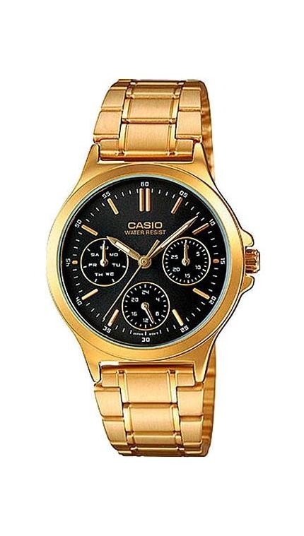 Женские часы Casio Casio Collection LTP-V300G-1A, механизм кварцевый, циферблат , браслет браслет сталь + pvd — Изображение 1