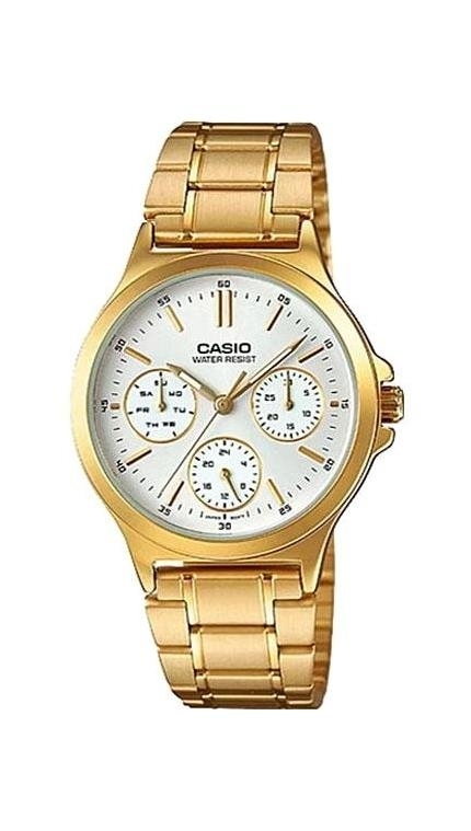 Женские часы Casio Casio Collection LTP-V300G-7A, механизм кварцевый, циферблат , браслет браслет сталь + pvd — Изображение 1