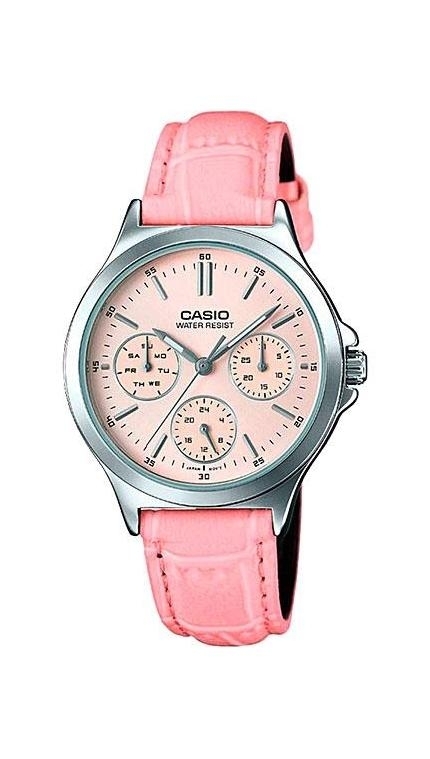 Женские часы Casio Casio Collection LTP-V300L-4A, механизм кварцевый, циферблат , браслет кожа — Изображение 1