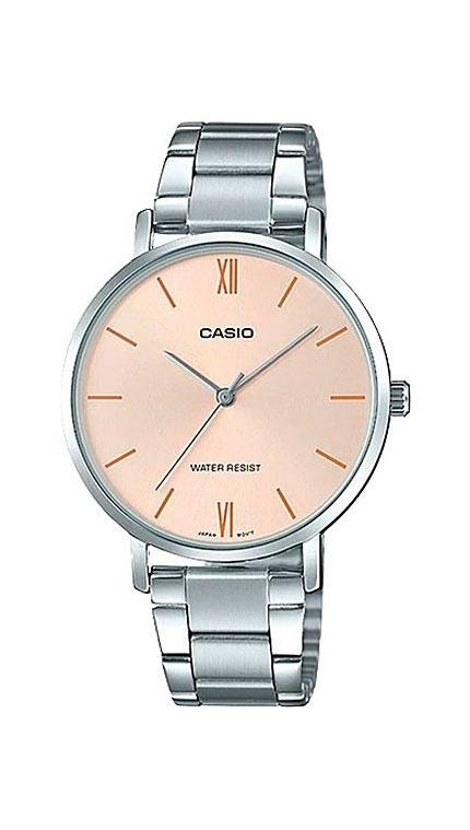 Женские часы Casio Casio Collection LTP-VT01D-4B, механизм кварцевый, циферблат , браслет сталь — Изображение 1
