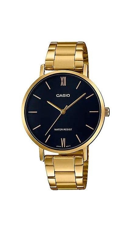 Женские часы Casio Casio Collection LTP-VT01G-1B, механизм кварцевый, циферблат , браслет сталь + pvd — Изображение 1