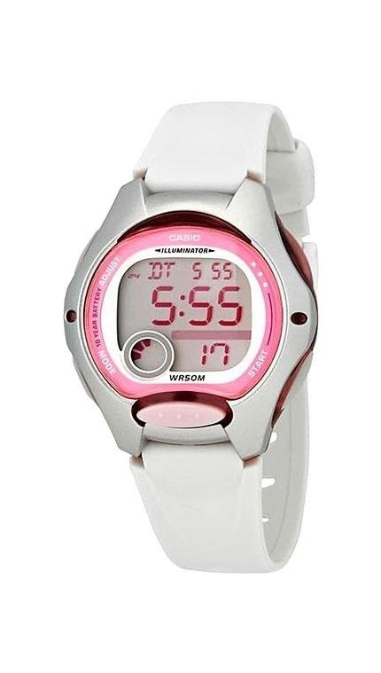 Женские часы Casio Casio Collection LW-200-7A, механизм электронные, циферблат , браслет пластик — Изображение 1