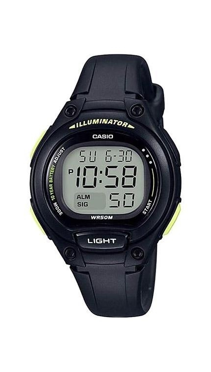 Унисекс часы Casio Casio Collection LW-203-1B, механизм электронные, циферблат , браслет пластик — Изображение 1
