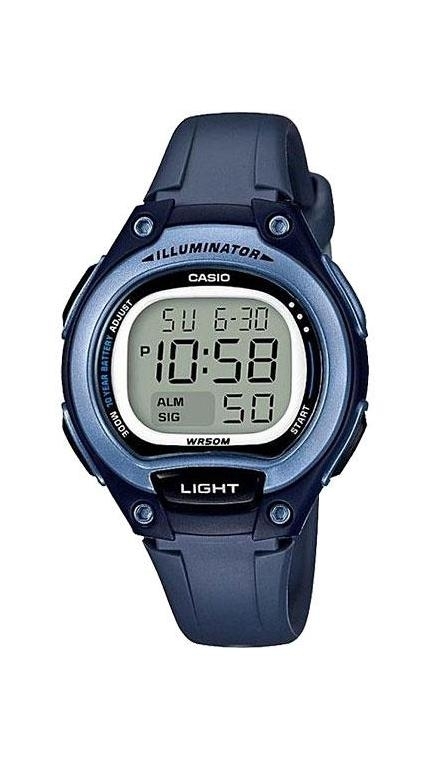 Женские часы Casio Casio Collection LW-203-2A, механизм электронные, циферблат , браслет сталь + полимер — Изображение 1