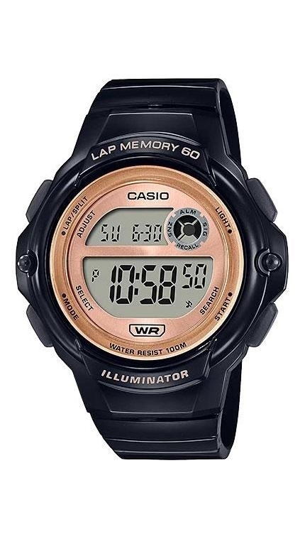 Унисекс часы Casio Casio Collection LWS-1200H-1A, механизм электронные, циферблат , браслет пластиковый ремешок — Изображение 1