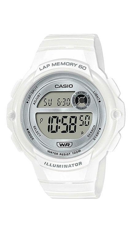 Унисекс часы Casio Casio Collection LWS-1200H-7A1, механизм электронные, циферблат , браслет пластиковый ремешок — Изображение 1