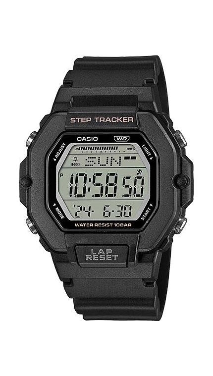 Унисекс часы Casio Casio Collection LWS-2200H-1A, механизм электронные, циферблат , браслет пластик — Изображение 1
