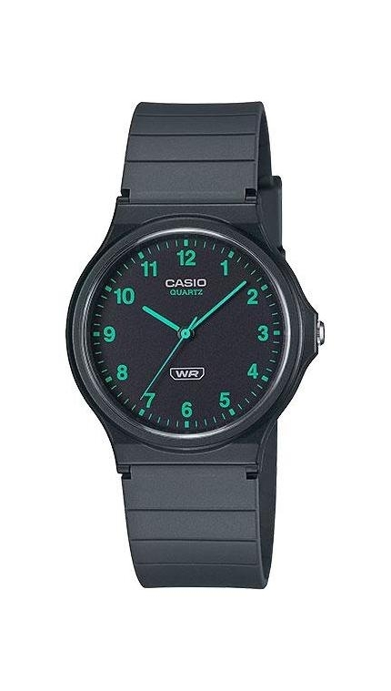 Унисекс часы Casio Casio Collection MQ-24B-8B, механизм кварцевый, циферблат , браслет пластиковый ремешок — Изображение 1