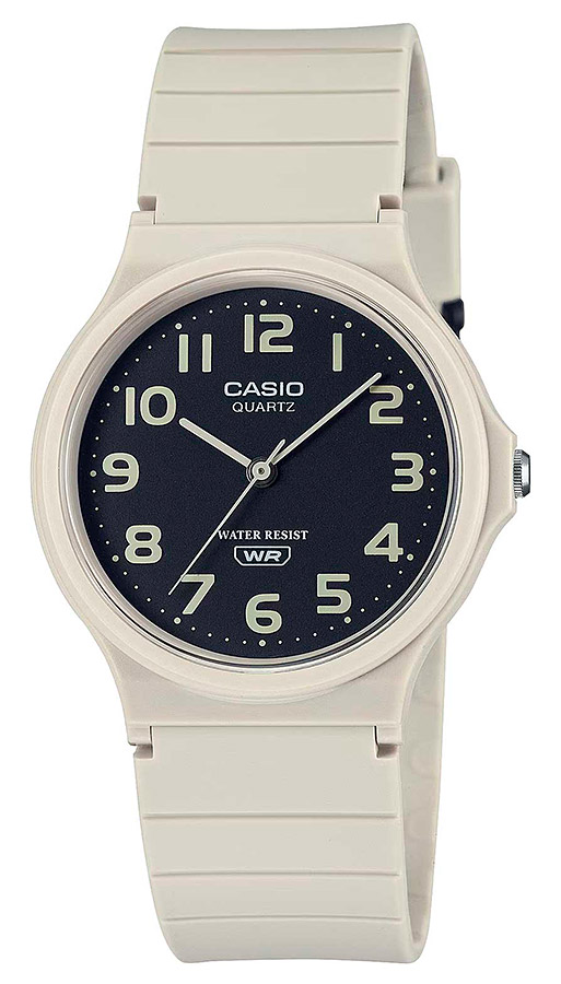 Унисекс часы Casio Casio Collection MQ-24UC-8B, механизм кварцевый, циферблат черный, браслет пластик — Изображение 1