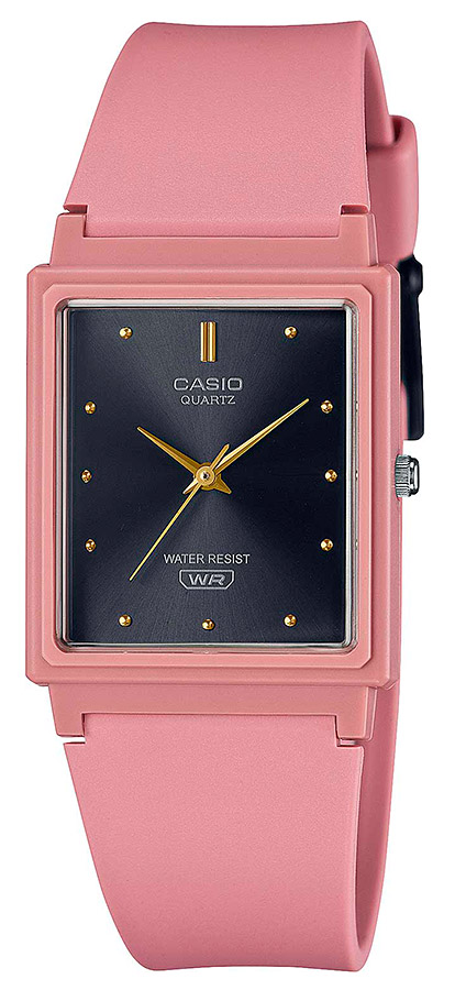 Женские часы Casio Casio Collection MQ-38UC-4A, механизм кварцевый, циферблат черный, браслет пластик — Изображение 1