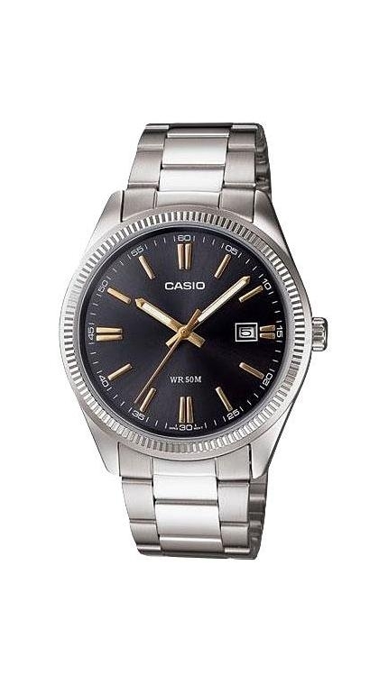 Мужские часы Casio Casio Collection MTP-1302D-1A2, механизм кварцевый, циферблат , браслет сталь — Изображение 1