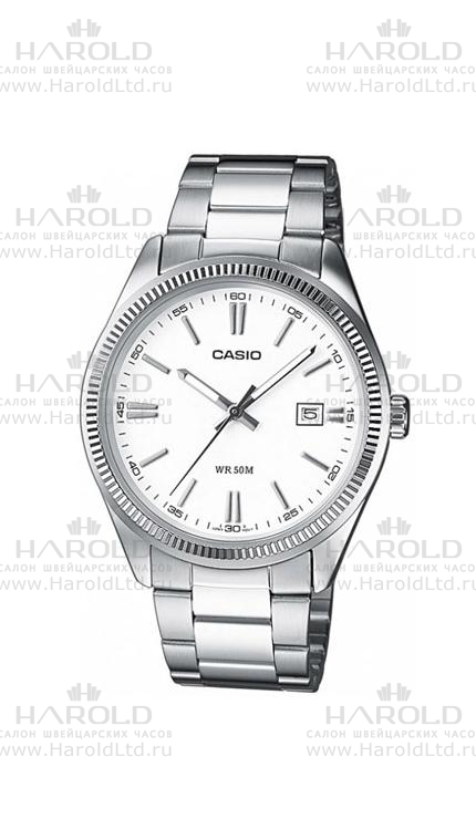 Мужские часы Casio Standart Analogue MTP-1302D-7A1, механизм кварцевый, циферблат , браслет сталь — Изображение 1