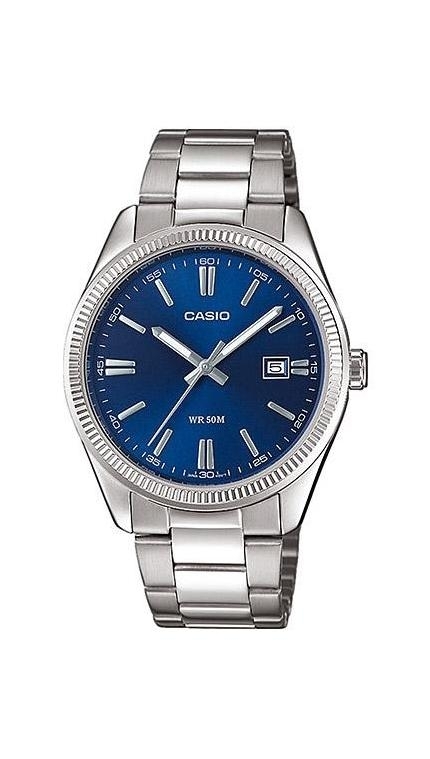 Мужские часы Casio Standart Analogue MTP-1302PD-2AVEF, механизм кварцевый, циферблат , браслет сталь — Изображение 1