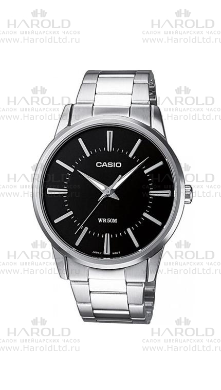 Мужские часы Casio Standart Analogue MTP-1303D-1A, механизм кварцевый, циферблат , браслет сталь — Изображение 1