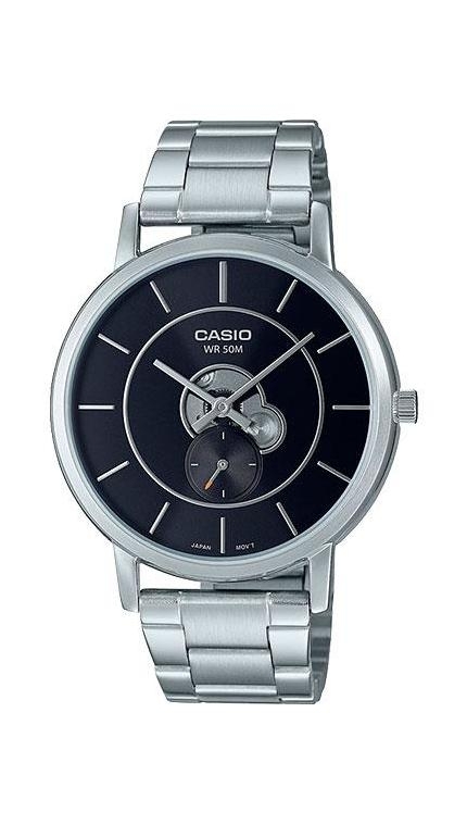Мужские часы Casio Casio Collection MTP-B130D-1A, механизм кварцевый, циферблат , браслет сталь — Изображение 1