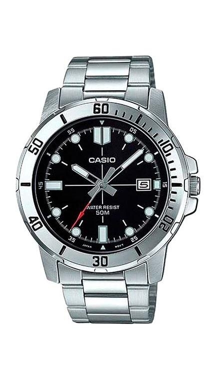Мужские часы Casio Casio Collection MTP-VD01D-1E, механизм кварцевый, циферблат , браслет сталь — Изображение 1