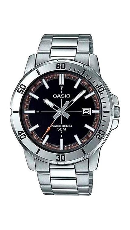 Мужские часы Casio Casio Collection MTP-VD01D-1E2, механизм кварцевый, циферблат , браслет сталь — Изображение 1