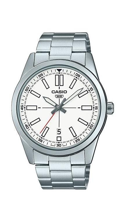 Мужские часы Casio Casio Collection MTP-VD02D-7E, механизм кварцевый, циферблат , браслет сталь — Изображение 1