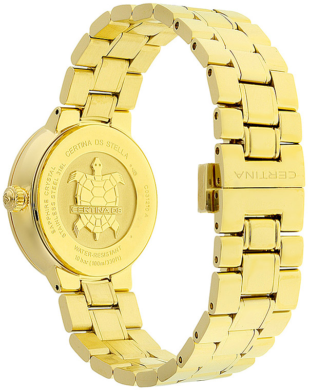 Женские кварцевый часы Certina DS Stella C031.210.33.031.00 серебристый нержавеющая сталь + pvd — Изображение 4