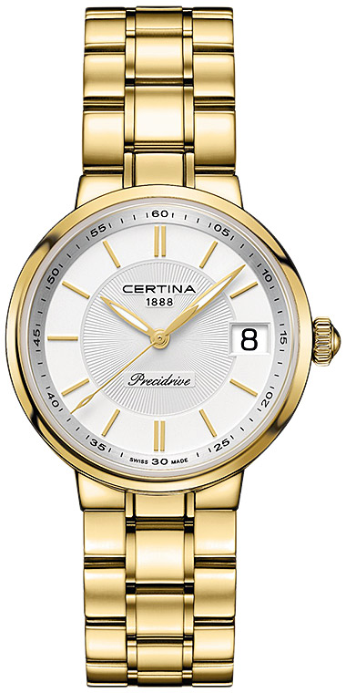 Женские кварцевый часы Certina DS Stella C031.210.33.031.00 серебристый нержавеющая сталь + pvd — Изображение 1
