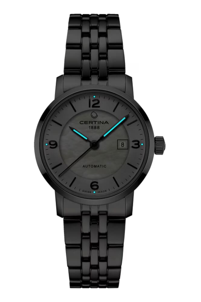 Женские механический с автоподзаводом часы Certina DS Caimano C035.007.11.117.00 белый нержавеющая сталь — Изображение 2