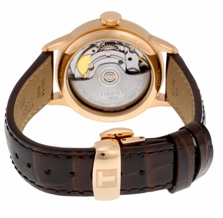 Женские часы Certina DS Caimano C035.207.36.087.00, механизм механический с автоподзаводом, циферблат антрацитовый, браслет кожа — Изображение 2