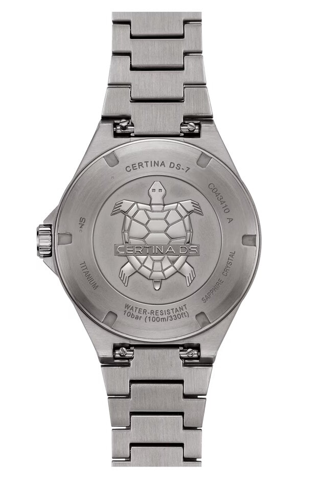 Унисекс кварцевый часы Certina DS 7 C043.410.44.051.00 черный титан — Изображение 3
